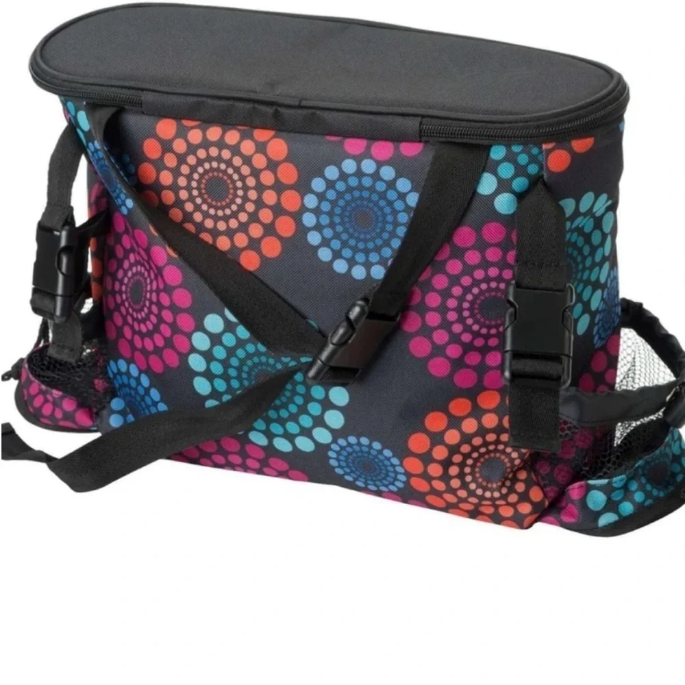 🆕BUNDLE-Insulated Tote-on-the-Go and No Leak Large Adjustable Strap Bag Velcro
